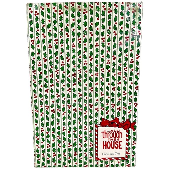 Dept 56 All Through The House Christmas Tree 8 1/4 IN Original Box Presents Duck - Picture 9 of 10